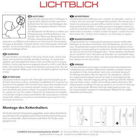 Lichtblick Klemmfix Tageslicht-Rollo mit Motiv, ohne Bohren, Blickdicht, Seitenzugrollo, Made in Germany, EL Mar - Blau 120 cm x 150 cm (B x L)