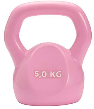 Kettlebells AGYH Rosa, Frauen Bodybuilding Weight Loss Fitness-Ausrüstung, Verwendet In Home Gym Yoga Hall, 5kg / 11lb