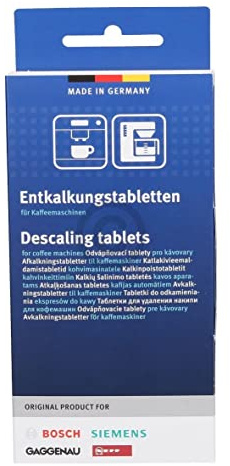 Pastiglie anticalcare compatibili con BOSCH 00311974 per macchina da caffè 3 pezzi