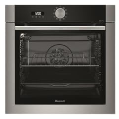 BRANDT Four encastrable pyrolyse BOP7534X, 73 litres, Cuisson vapeur OptiSteam,