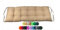 Olenka - Cojín para banco de jardín, asiento de patio, muebles de exterior, interior, terraza, balcón, porche, 120 x 50 x 8 cm, color beige