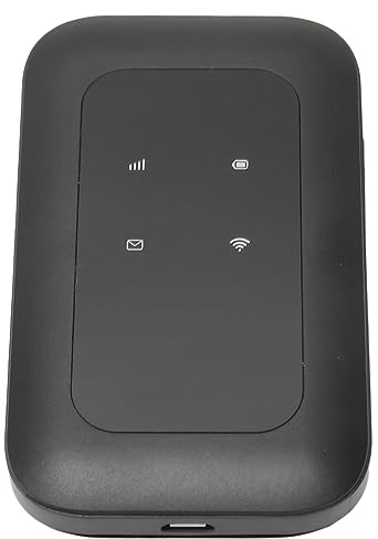 AS 4G LTE Mobiler WLAN-Hotspot, SIM-Kartensteckplatz, 150 Mbit/s, Unterstützt 10 Benutzer, Batteriebetriebener Tragbarer Router, Schneller und Stabiler Internetzugang,