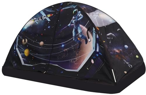 Kid Bed Tent -Twin Play Tent Dream Playhouse for Bedroom Decor Indoor Games Twin Size Bed Canopy by CRAWLBO