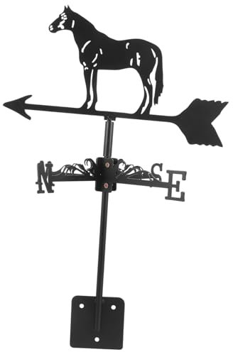 Gogogmee Girouette en Fer Indicateur De Vent Décoration De Jardin pour Arrière-Cour Girouette Piquet De Jardin pour Cour