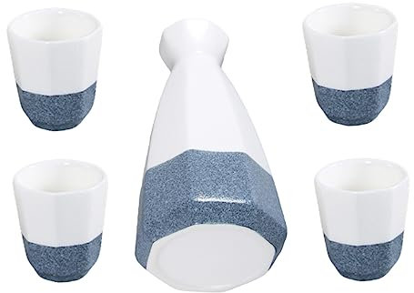 ABOOFAN Cerámica para Sake Japonés para Microondas y Agua Caliente Set De Taza
