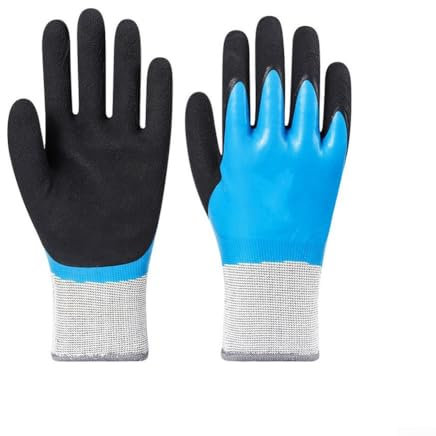 Wasserdichte Arbeitshandschuhe mit Wärmedämmung für Winterbau und Outdoor-Aktivitäten (1 Paar)