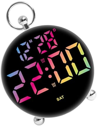 YPREWY Elegante orologio digitale a LED con numeri di facile lettura e multifunzionalità, adatto per anziani e professionisti orologio a LED multifunzionale