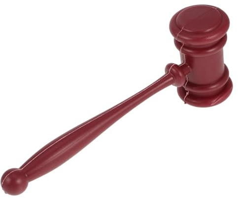 CORHAD Halloween Judge Hammer Courtroom Gavel for Party Decoration Fancy Halloween Party Prop for Performance Prop