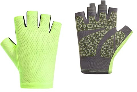 Guanti Ciclismo Uomo Guanti Ciclismo Estivi Corsa Bici Bambina Da Bambino Mezze Dita Portiere 8 10 Anni Donna Ragazzo 12 Senza Sim Racing Calcio Taglia Unica Ragazza Per Moto Antiscivolo Mezzi