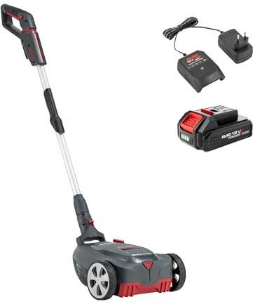 AL-KO Cortacésped inalámbrico de 22,6 Li, Ancho de Corte de 22 cm, Altura de Corte de 3 Niveles, Manillar de 180º, para Superficies Entre 50-150 m², 1 batería (2,5 Ah) y Cargador Incluido