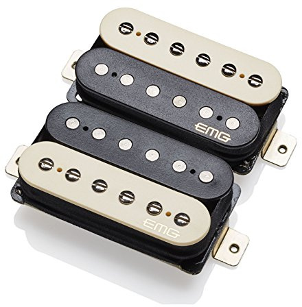 EMG Tonabnehmer Retro Active Fat 55-F Set Zebra