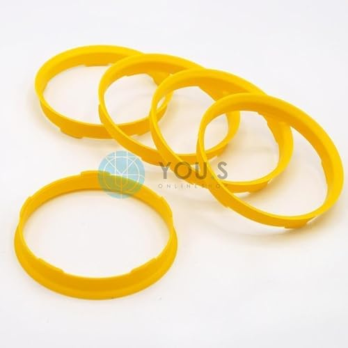 5 x ZENTRIERRINGE DISTANZRING für ALUFELGEN FZ82 67,0-65,1 mm