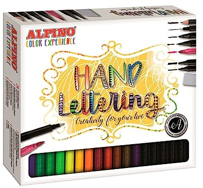 Alpino Color Experience Kit Hand Lettering | Rotuladores Lettering | Rotuladores para Hand Lettering | Lettering y Caligrafía