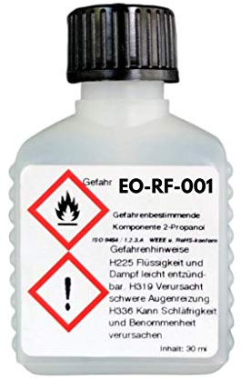 30 ml Rework-Flux EO-RF-001 in Pinselflasche (No-clean Elektronik-Flussmittel mit 4,0% Feststoff), perfekt zum Handlöten, SMD-löten u. Litzenverzinnen
