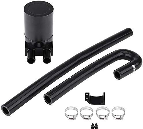 KSTE Oil Reservoir Catch Can Breather Tank Kit Compatible with B-M-W N54 335i 135i E90 E92 E82 2006-2010