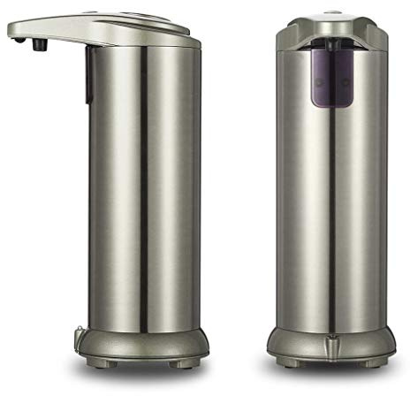 Dispensatore di Disinfettante per Mani A Mani Libere Automatico Touchless Alimentato A Batteria per Bagno in Cucina A