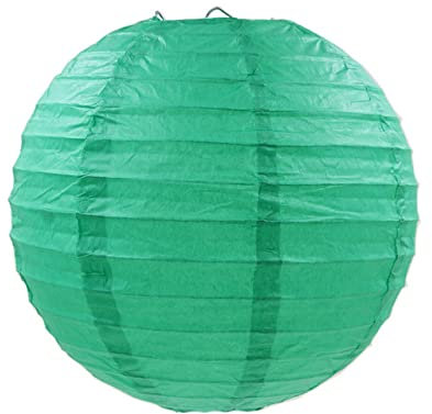 1 STÜCK 10-40 cm China Papierlaternen Festival Liefert Kinder Geburtstag Hochzeit Dekoration Dekor Geschenk Handwerk DIY Lampion Laterne-Cyan, 35 cm (14 Zoll)