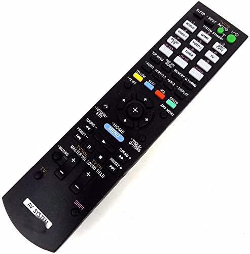 General Replacement Remote Control Fit for STR-K870P RM-AAP078 RMAAU116 149019011 RM-AAP063 STR-DE698 STR-DN1040 STR-DN1020 RM-AAP061 STR-DH820 for Sony AV Receiver