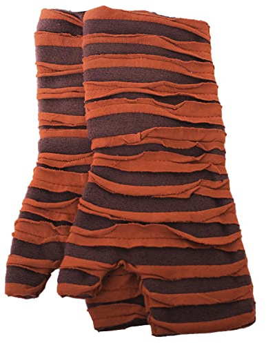 Vishes - Alternative Bekleidung - Arm Stulpen Pulswärmer mit Daumen Handschuhe Aufgeschnitten Cutwork