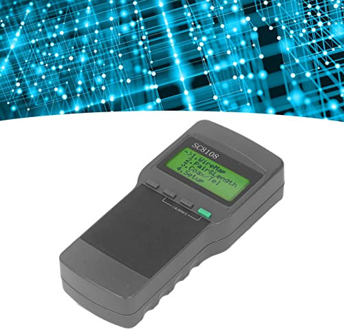 Tester per Cavi di Rete SC8108, Tester per Cavi Telefonici Portatili con Misurazione Indipendente e Suono Accurato con Manuale