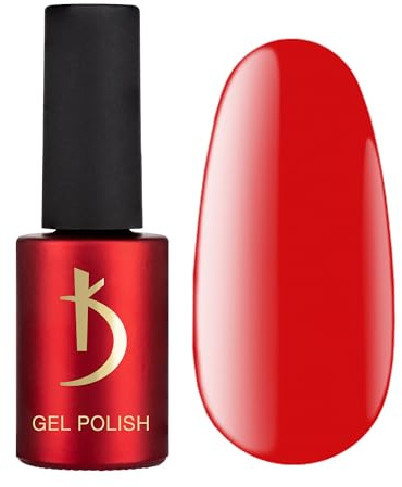 Kodi Professional Smalto Semipermanente - R30 - Orange Red - Gel Nail Polish UV LED - 7ml - Smalto Unghie Gel di Lunga Durata - Rosso Arancio