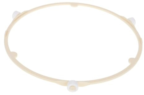 Garneck Drehtellerring für Mikrowellen Stützring für Glasteller Ersatzteil für Mikrowellen aus Pf-material für Reibungslose Rotation Einfache Installation ohne Werkzeug