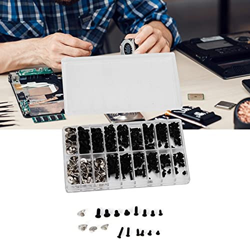 Kit de Tornillos para Computadora de Acero de Aleación de 360 ​​piezas, Sujetadores M2 M2.5 M3 para Entusiastas del Ensamblaje de PC