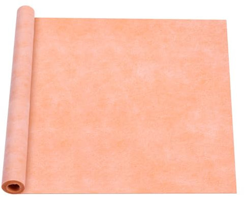 Teodute 1mx30m Lámina Impermeable, Membrana Impermeable, Tela para Impermeabilización, Impermeable para Azulejos y Losas de Piedra Balcones Terrazas Baños (Naranja)