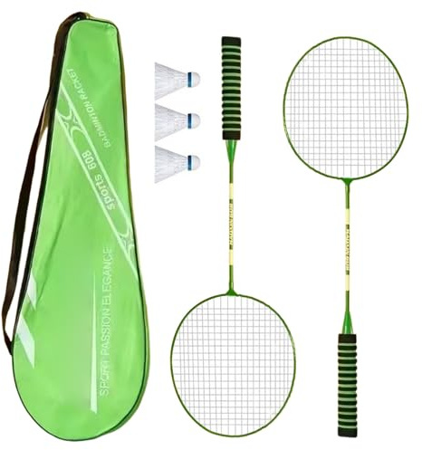1 paire de raquettes de badminton légères et professionnelles pour adultes et enfants - Accessoires de sport d'intérieur et d'extérieur