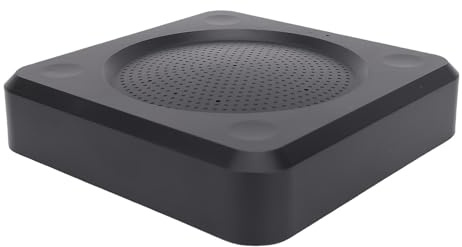 Plyisty Konferenzmikrofon, 360 ° Sprachabholung, Rauschreduzierung, 6 Mikrofon -Array, USB -Steckerspiel für 7, 8, 10, Android, für Arbeit/Teams/Zoom/Home Office