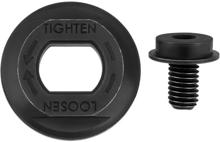 YINETTECH 1Pc Circular Saw Outer Flange Blade Clamp with Bolt Circular Saw Blade Mounting Kit N621119 648697-00 Compatible with DeWalt DCS391 DCS367 DCS565 Black