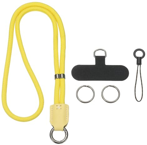 PATIKIL Cell Phone Lanyard, 18.5inch Phone Lanyard Crossbody Neck | Anti Theft Strap Chain Universal Wrist with Tether Tab