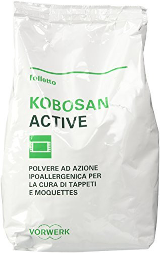 folletto Kobosan Active, Polvere ad azione per la cura di tappetti e moquettes