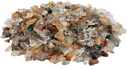 mookaitedecor Mixte des Pierres Pierres Décoratives,Pierre Polies Cailloux Cristaux Décoration pour Maison Jardin,Lot de 460g