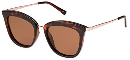 Le Specs CALIENTE - Sonnenbrille für Damen CAT-EYE Rahmenform mit hohem UV-Schutz