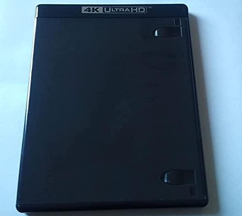 New 2 Premium VIVA ELITE 1 Disc 4K UltraHD Black Single Blu-ray Replace Case Holder