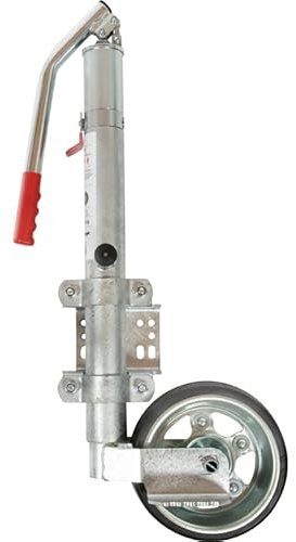 mb-m® 906667 Hydraulisches Anhänger Stützrad Schwerlast 600kg Stützlast Ø60mm PKW Anhänger Caravan Hydraulik