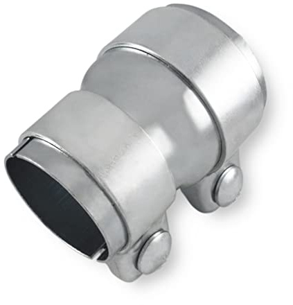 Reduzierungsstück Auspuff Adapter Verjüngung inkl. Schellen (ø 50-55 mm)