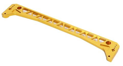 Lower Tie Bar,Aluminum F7 Balance Strut Brace Bar Chassis Accessory Replacement for EK 96-00(gold) auto