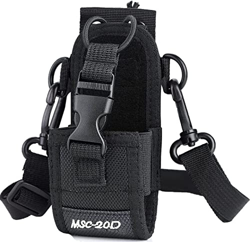 Litensh Radio Molle Funkgerätetasche Halter Walkie Talkie Bag Funkgerät Tasche Radio Holster Strap Fall Taktisch Beutel Kasten Halter Walkie Talkie Hülle Houch Case