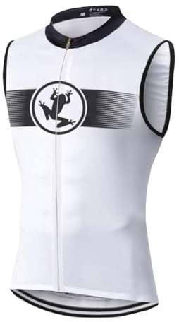 UGLY FROG HerrenV27 Herren Fahrradtrikot, Ärmellos Radtrikot Fahrrad Trikot Fahrradbekleidung für Männer, Summer Westen Radsport Bekleidung