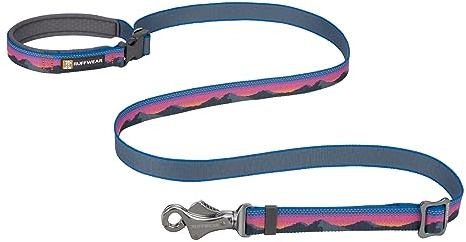 RUFFWEAR Crag EX Dog Lead, Extendable Premium Dog Leash, Comfortable Hand Held or Waist Worn Options, Lightweight & Portable with Integrated Reflectivity, Pet Accessories for Dog Walks, Alpine Dusk