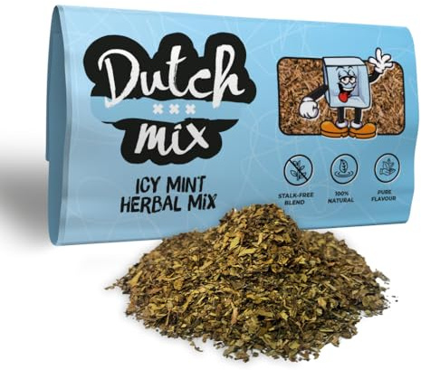 Mezcla Holandesa de Menta Helada - Sin tallo y natural - 30g Mezcla suave de hierbas