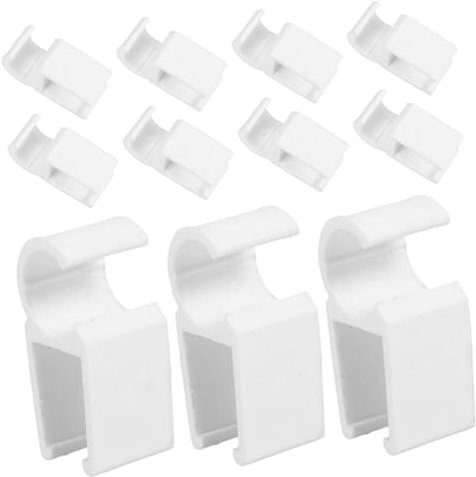 Lurrose 20stücke Selbstklebende Stiftclips Aus Kunststoff Für Whiteboard Stifthalterclips Stiftbefestigungsklemme Für Büro Schule Zuhause