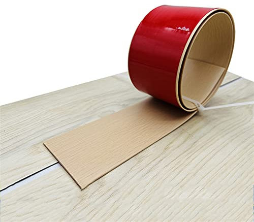 Bande de transition autocollante en vinyle pour revêtement de sol stratifié 2 m x 7,6 cm