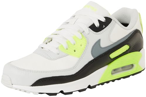 NIKE Air Max 90 Gore-Tex, Sneaker Uomo, Summit White Cool Grey Volt Black, 41 EU