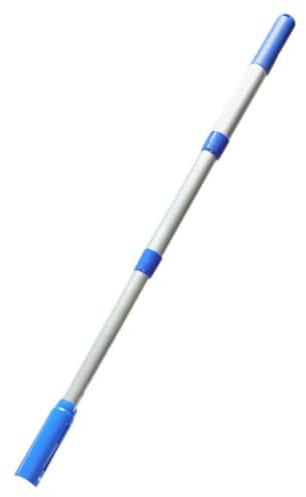 SLAHAJ Kit Limpieza Piscina Set de Limpieza para Piscina Varilla para Piscina de 3 Secciones, Accesorio de Limpieza Azul para Cabezales de aspiración