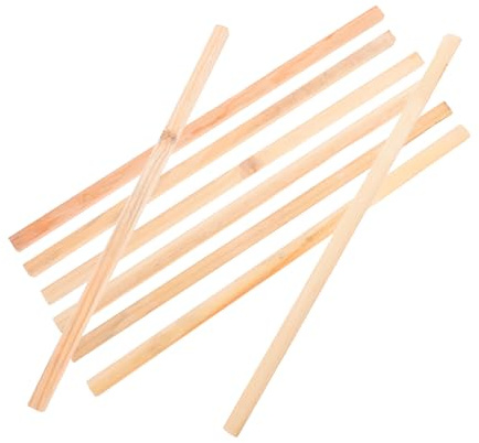 KALLORY 8pcs Hanging Scroll Rods for Artwork Calligraphy and Tapestry Display Sticks for Easy Mounting of Posters and Photography Versatile Craft