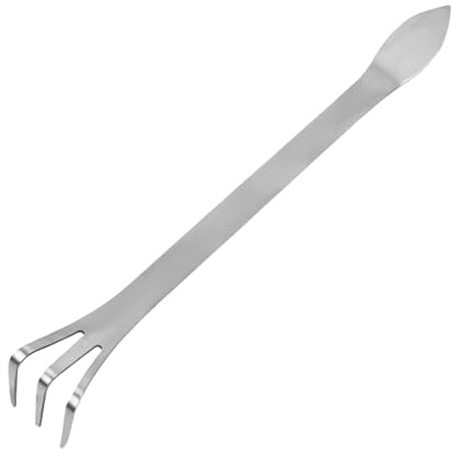 Râteau , Petit Râteau de Jardin pour Plates-Bandes, Outil Ergonomique de Désherbage et Détassage pour Balcon, Entretien, Rempotage et Jardiniers Débutants