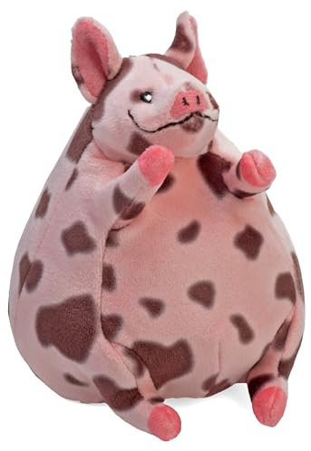 Wild Republic Flipkins Pig plyschleksak, gosedjur, 12 cm, plyschleksak, fyllning är återvunnen vattenflaskor